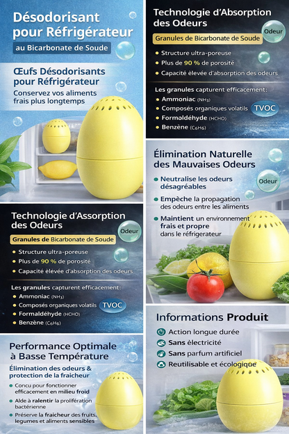 Désodorisant Sans Parfum & Réutilisable