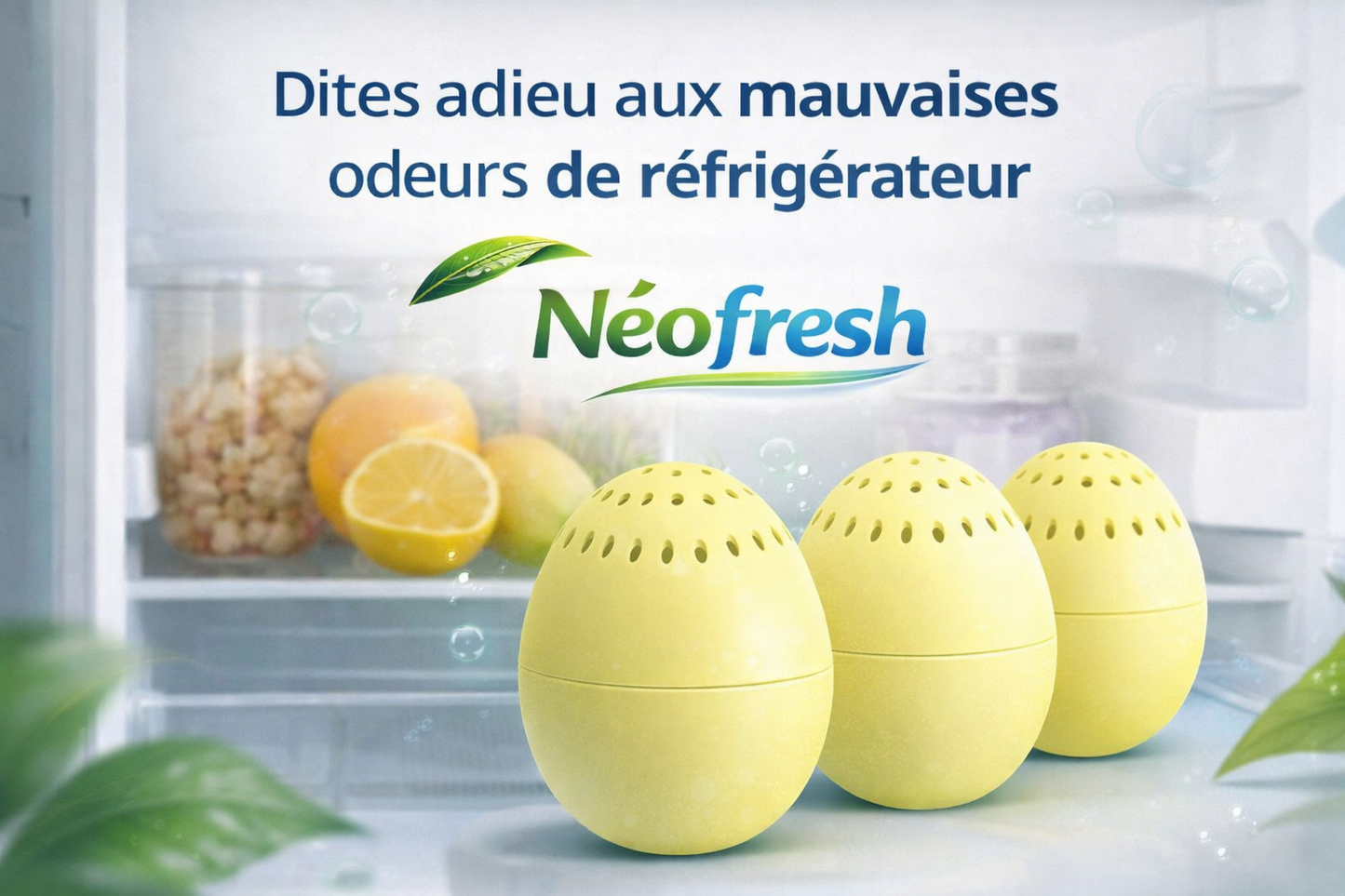 Désodorisant Sans Parfum & Réutilisable | Pack de 3